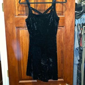 Black Velvet Forever 21 Dress